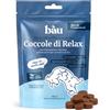 bàu Snack Tranquillante per Cani con Camomilla, Passiflora, Timo e Magnesio, Soft Chew Funzionale Calmanti per Cani, Supporto al Relax, Ansia e Temporali, Monoproteico al Pesce