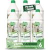 RISTOPANNO | 4 PZ x 1L Detergente Enzimatico Concentrato per Bianchi e Colorati - Fragranza Floreale - Detersivo Lavatrice Liquido Bucato a Mano e Lavatrice - Azione Sinergica 4 Enzimi (WASH CANDIDO)