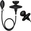 BDSMJOY Bavaglio gonfiabile, gag in silicone sesso estremo, mouth gag ball tappo erotico per uomini e donne, fetish BDSM toy schiava