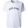Pepe Jeans Gio Tee T-Shirt, Blu (Blu Navy Lavato), L Uomo