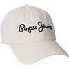 Pepe Jeans Cappellino da Ragazza Alix G, Bianco (Mousse White), S