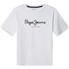Pepe Jeans London New Art Camicia a Bottoni in Cotone Regular Fit Uomo, Lavaggio Blu