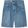 Pepe Jeans Loose Jeans Short Dan Pantaloncini, Blu (Denim), 10 Anni Bambino