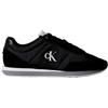 Calvin Klein Runner retrò Uomo Ess Mix Mat Ym0ym01361Low Top, Nero Nero Stormfront Vaporous Bianco, 41