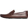 Tommy Hilfiger Uomo Scarpa Driver Core Leather in Pelle, Marrone (Dark Mocha), 43