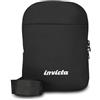 Invicta Tracolla Windly Urban, Nero, Tracollina organizzata internamente con tasca rivestita in tessuto antigraffio ed imbottita, Tasca porta Tablet, Viaggio e Tempo Libero, Per Uomo e Donna