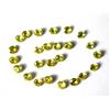 Ebay Naturale 6.25 KT Rotondo Pakistan Peridoto Gemma 25 Pezzi Lotto Certificato