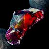 OPAL EMPIRE OPAL Nero Naturale Fire Opal Grezzo Etiopia 6 Carati 17x10 mm 1 Pz