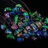 OPAL EMPIRE Opale Nera Naturale Grezza Lucidata, Pietre Opali 20-10MM