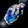 OPAL EMPIRE Ethiopian Opal Grezzo Nero Naturale Fire Opal 25 Ct 25x19 mm 1 Pezzo