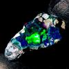 OPAL EMPIRE Opale Nero Grezzo Naturale Fire Opal Etiopia 12 Ct 20x17 mm