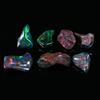 OPAL EMPIRE Opale Nero Etiopico Grezzo Naturale Lucidato, Lotto 5 Pz (10-20 MM)