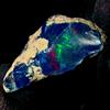 OPAL EMPIRE Opale Nero Etiopico Grezzo Naturale Fire Opal Opalescenza 6 Ct 19x10 mm