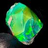 OPAL EMPIRE Opale Nero Etiopico Naturale, Pietra Grezza Fire, 16.50 Ct 20x11 mm