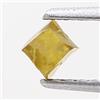NATURAL ROSE CUT DIAMONDS Piccoli 0.19ct Grigiastro Giallo Colore Cubo Forma Diamante Naturale Grezzo