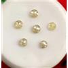 NATURAL ROSE CUT DIAMONDS 0.19 KT Forma Rotonda Rosa Taglio Naturale Diamante Sfuso Lotto A Fare Anello