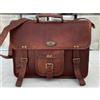 Hobo Uomo Tracolla Laptop Satchel Vintage Alto Qualità pelle di Vacchetta Borsa