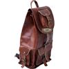 Fatto a mano Zaino In Pelle Di Capra Vintage Per Uomo Con S Comparto Per Laptop (Day Pack)