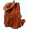 Fatto a mano Uomo 55.9cmX25.4cm Grande IN Pelle Zaino SPORTS Palestra Viaggio Borsa a Spalla