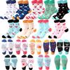 Bencailor 9 Paia Calzini Natalizi da Infermiera Calendario dell'Avvento 2025 Natale Donna 36-45 Calzini Divertent in Cotone Accessori Invernali per Infermieri Dottore Regalo per Donne Colleghe Amiche