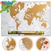 Mappa Del Mondo Da Grattare E Idee Regalo - Grande - 84 X 59 Cm - Aggiornato Nel
