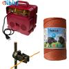 Recinto Elettrico Kit Con 1 X Elettrificatore 220V + 1 Filo 1000 Mt 6 Mm² + 200