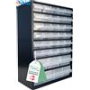 Cassettiera Porta viti e bulloni Minuteria C9-34, 26 Kg Capacità, 15 X 30,6 X 4