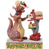 Enesco Jim Shore Disney Kanga & Roo Figurina Natalizia Dei Desideri Di Roo #6018707