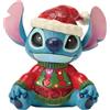 Enesco Jim Shore Disney Stitch Figurina In Resina Con LED Feeling Jolly