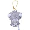 Mascotte a catena a sfera Espurr Pokemon PokePeace Peluche Mascotte con Peluche Poke Peace Keychian Cha...