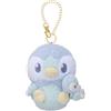 Mascotte a catena a sfera Piplup Pokemon PokePeace Peluche Mascotte Con Peluche Poke Peace Keychian Cha...