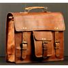 handmade Nuovo 1 Lato Borsa In Pelle Marrone Per Moto Borse Laterali Panniers