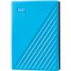 WESTERN DIGITAL Hard Disk portatile Western Digital My Passport 6TB USB 3.0 Colore blu