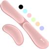 KLIM Wrist Rest - Set Poggiapolsi Tastiera e Poggiapolsi Mouse - Schiuma di memoria al gel - Poggia Polsi mouse - Poggia Polsi per Tastiera - per il Gioco e l'Ufficio - Antidolorifico - Rosa