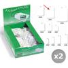 Lebez Set 2 LEBEZ etichette filo 28x43 a391 confezione 500 cartotecnica