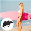 Sostituzione accessorio tavola da surf per paddle da paddle longboard nero