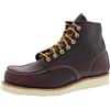 Red Wing Shoes Classic Moc Toe Excilbur Mens Black Cherry Boots-UK 8.5 / EU 42.5