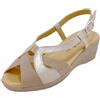 Cinzia Soft IO173690C 001 - Sandali Comfort in Pelle Beige 38