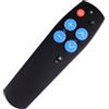 MORUS LEAF 7 pulsanti grandi Universal Learn Remote Control Clone Copy per TV CD DVD STB DVB Hifi TV BOX , Smart IR learning Controller