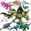COOLPLAY Jurassic Dinosaur World Brutal Raptor T-Rex Triceratops Indominus Rex Modello Building Blocks Dino Velociraptor Figura Mattoni Giocattoli