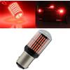 NONE 2x Auto P21W BAY15D 1157 Luci LED Canbus 3014 144SMD Lampadina senza errori Lampada rossa Nuovo