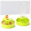 NONE 1pc Mangiatoia Automatica di Grande Capacità per Acqua Cibo per Uccelli Animali Domestici Pappagalli Starlings Polli Criceti Mangiatoia per Uccelli Accessori