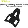 Rrskit SM-SH20 Tacchetti Spacer SH20 SPD-SL Pedale Morsetto Distanziatori e Bulloni Set SM SH20 Tacchetti Spacer Per SHIMANO Ciclismo su Strada scarpa