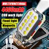 Heinast Lampada da lavoro portatile COB multifunzionale USB ricaricabile luce di riparazione di emergenza torcia Mobile con sorgente luminosa