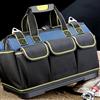 NONE Borsa per attrezzi multifunzionale da 13 pollici-23 pollici Addensare grande capacità Kit di attrezzi impermeabile resistente all'usura Borsa per elettricisti multitasca
