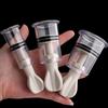 NONE Coppette per Massaggio a Vuoto, Ingranditore per Capezzoli, Massaggiatore per Seno in Plastica con Ventosa