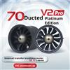 NONE FMS 70mm 6S Pro V2 Ventola intubata a 12 pale EDF Jet con 3060-KV1900 Motore RC Aereo Aereo Aereo Sistema di alimentazione del motore