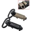 NONE Anello di Montaggio per Mirino con Sgancio Rapido Tattico GBB, Adattatore QD per Caccia .223 AR15, Compatibile con Binario da 20mm