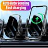 Supporto per telefono da auto con presa d'aria per caricabatterie Wireless per auto per iPhone 15 14 13 12 11 stazione di ricarica Wireless veloce Samsung Xiaomi 15W