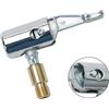 NONE Pompa gonfiabile portatile del mandrino della gomma dell'aria di bloccaggio per il compressore della clip della valvola della gomma dell'automobile Mandrino del pneumatico del gonfiatore dei